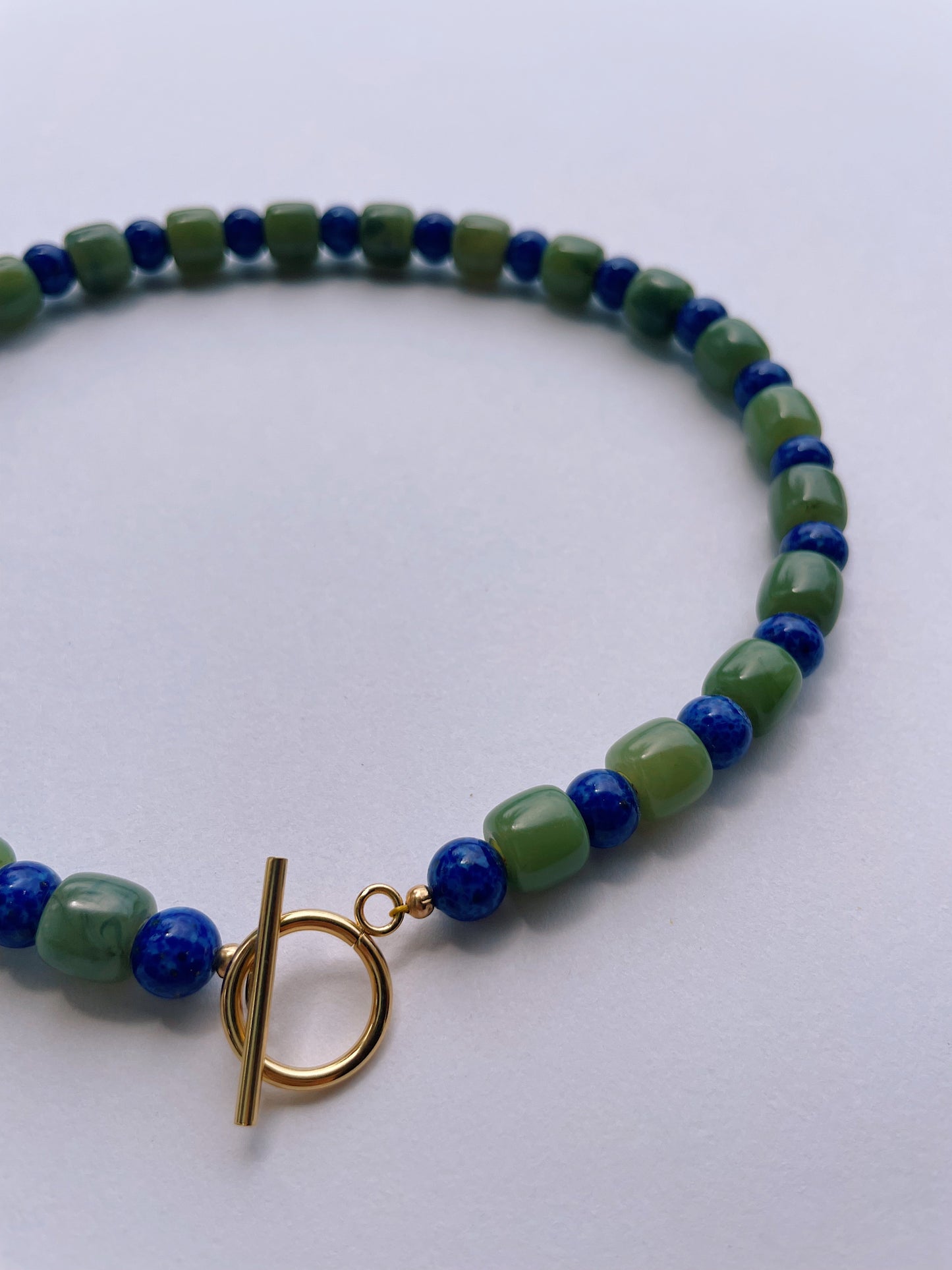 Pickle Stripe Necklace