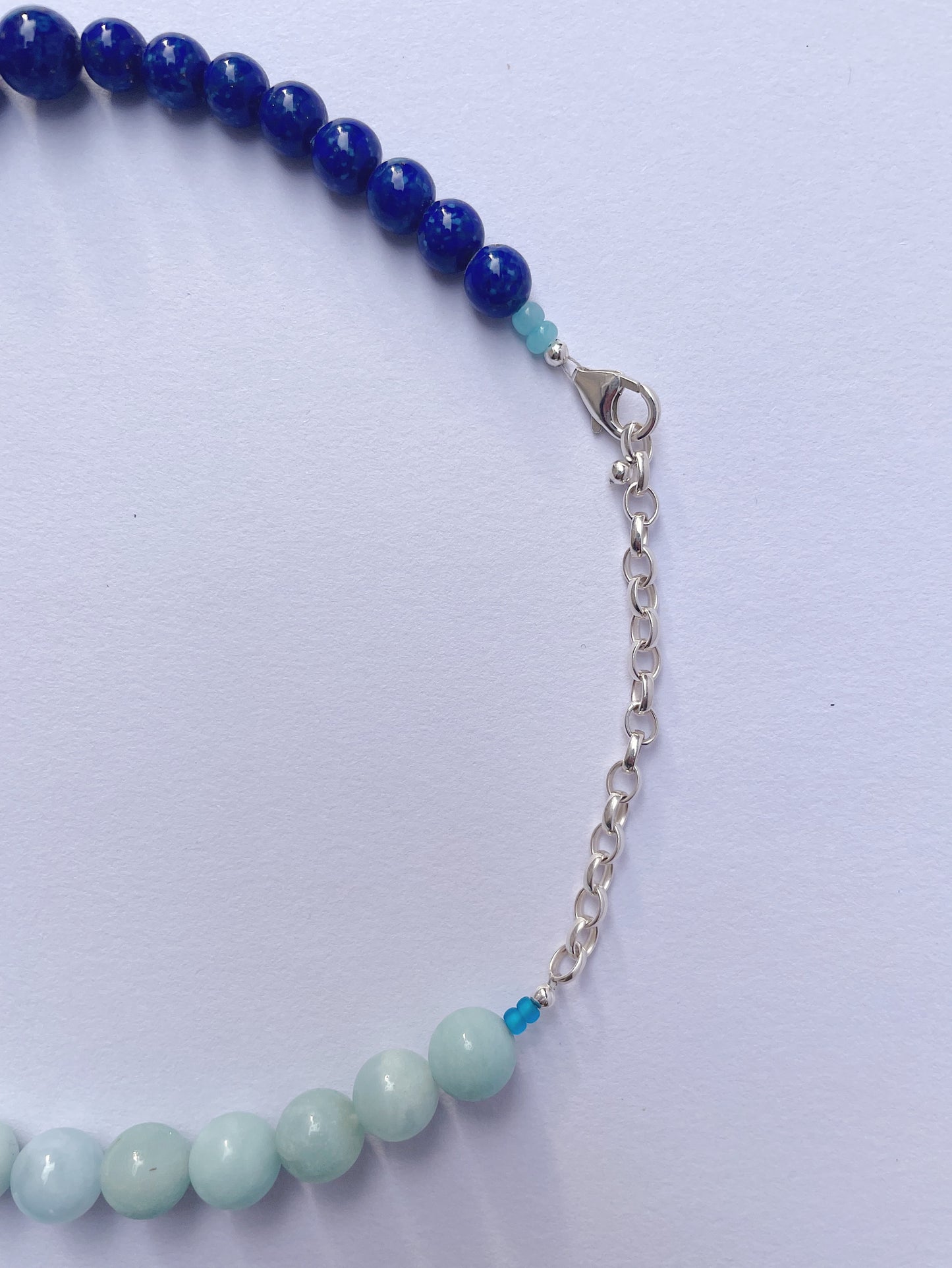 6. Inky Blue & Pale Turquoise