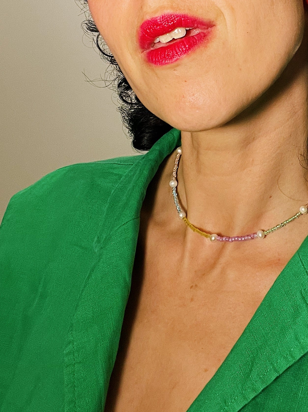 Handmade Freshwater Pearl Sundae Necklace