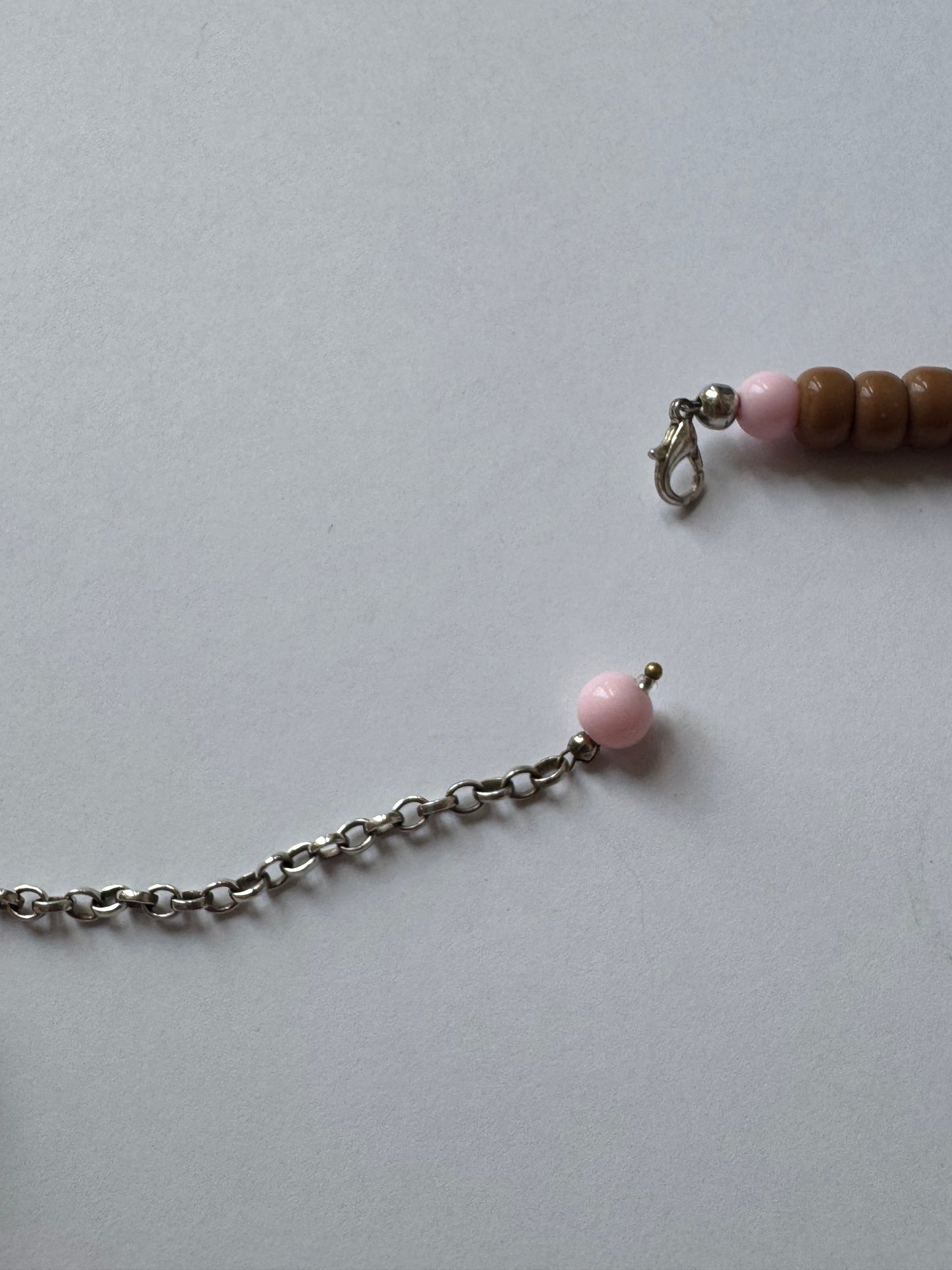 Coffee + Cream Necklace