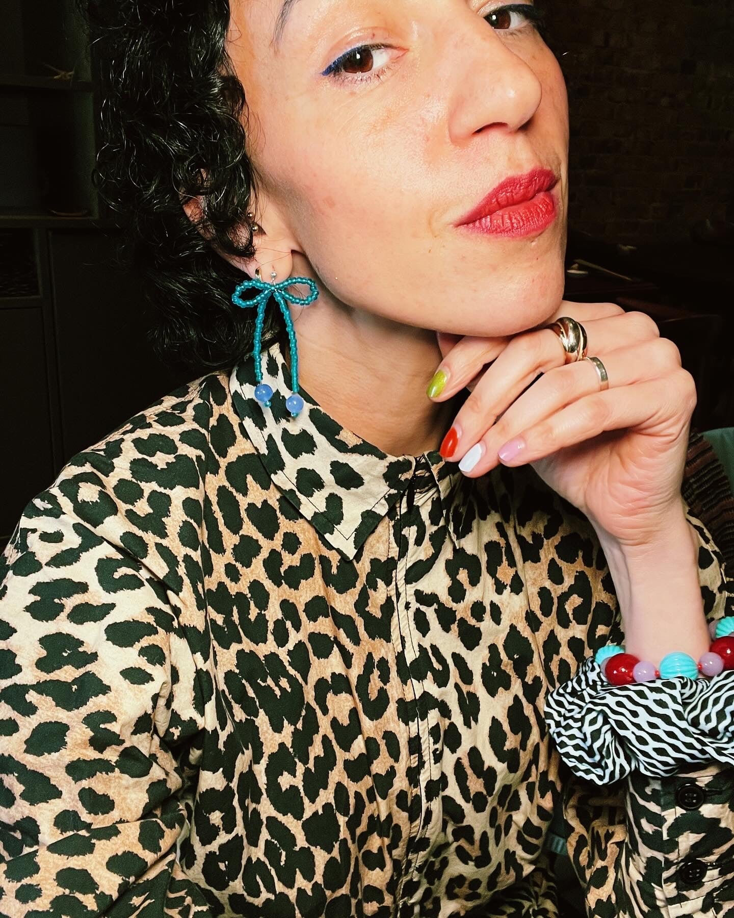 Circus Bow Earrings