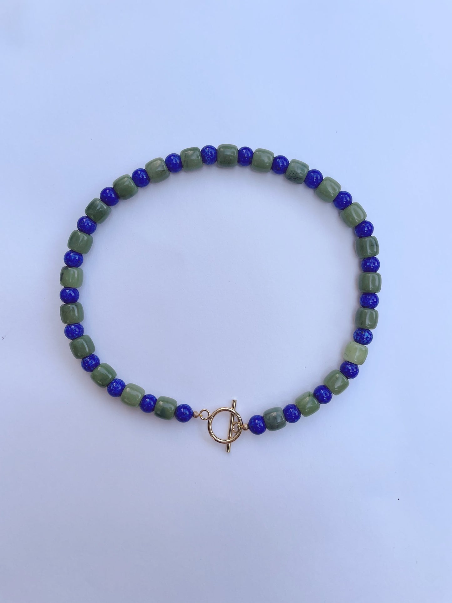 Pickle Stripe Necklace