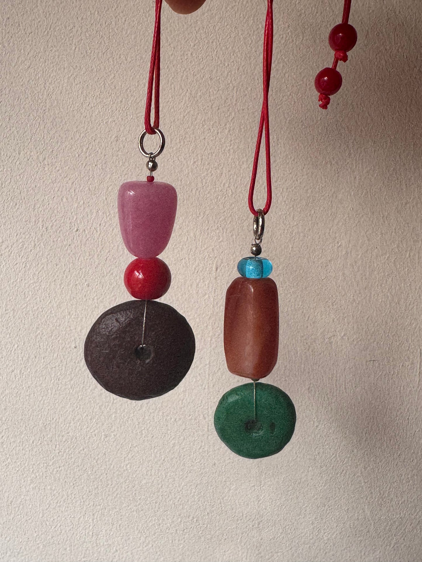 2 x pendants (samples)
