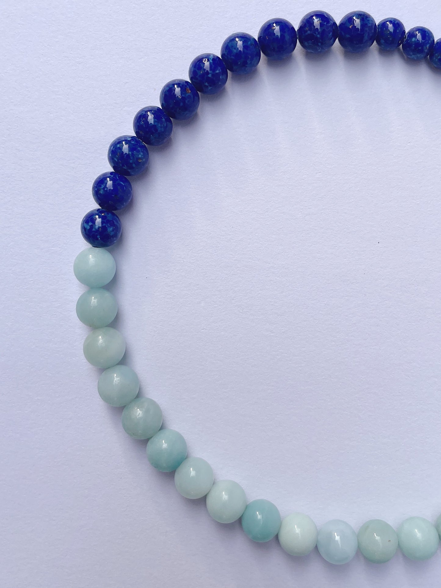 6. Inky Blue & Pale Turquoise