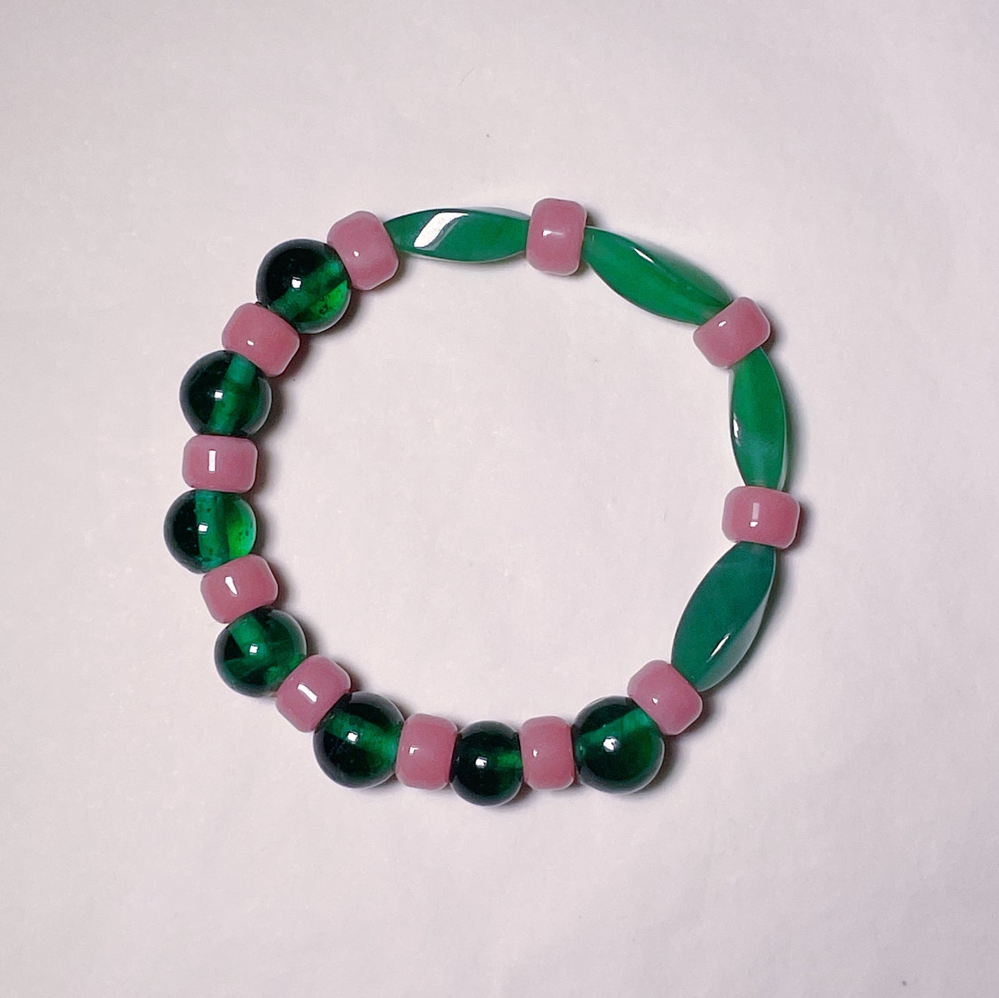 Green & Pink