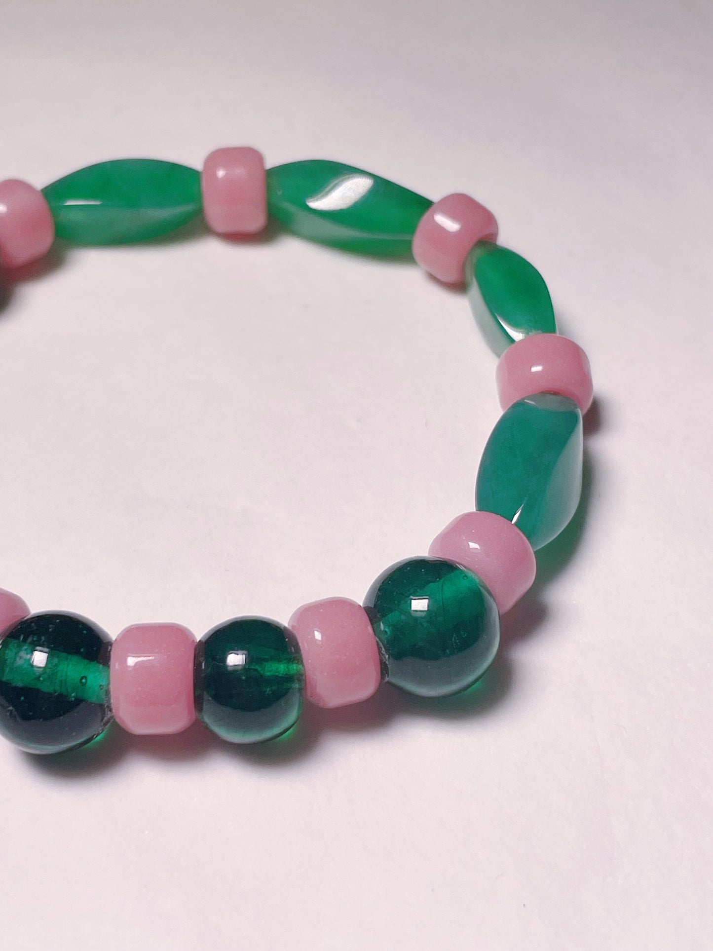 Green & Pink