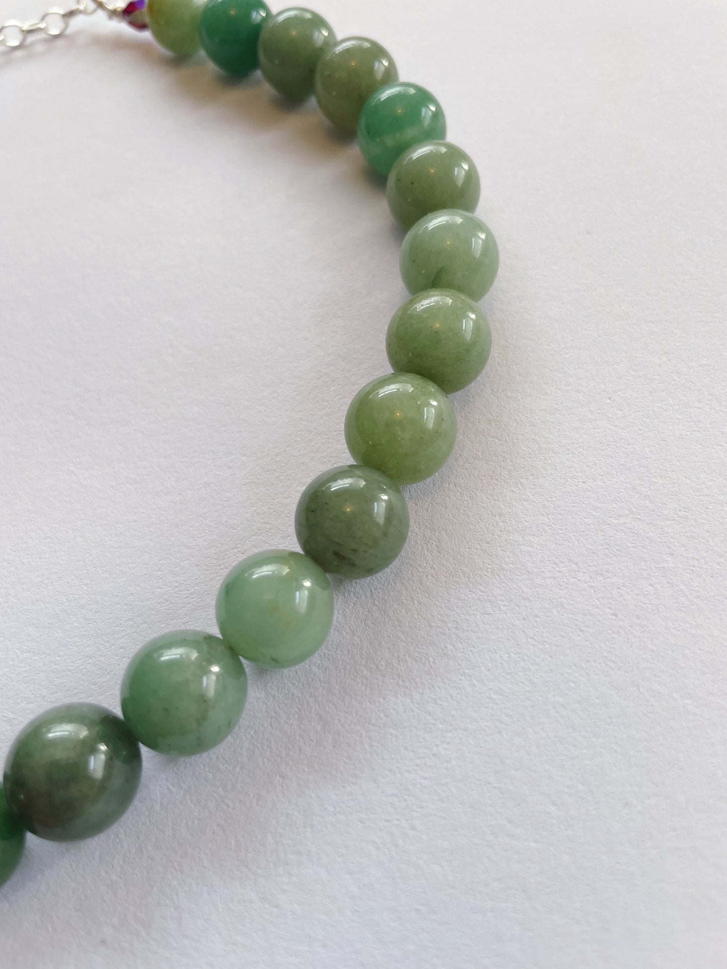 Forest Green Cherry Necklace