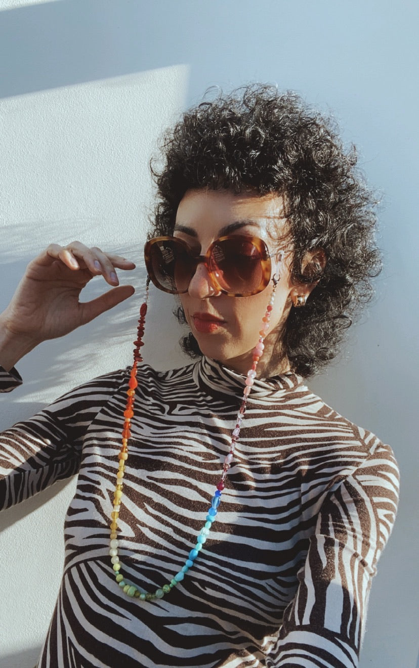 Rainbow Glasses Chain