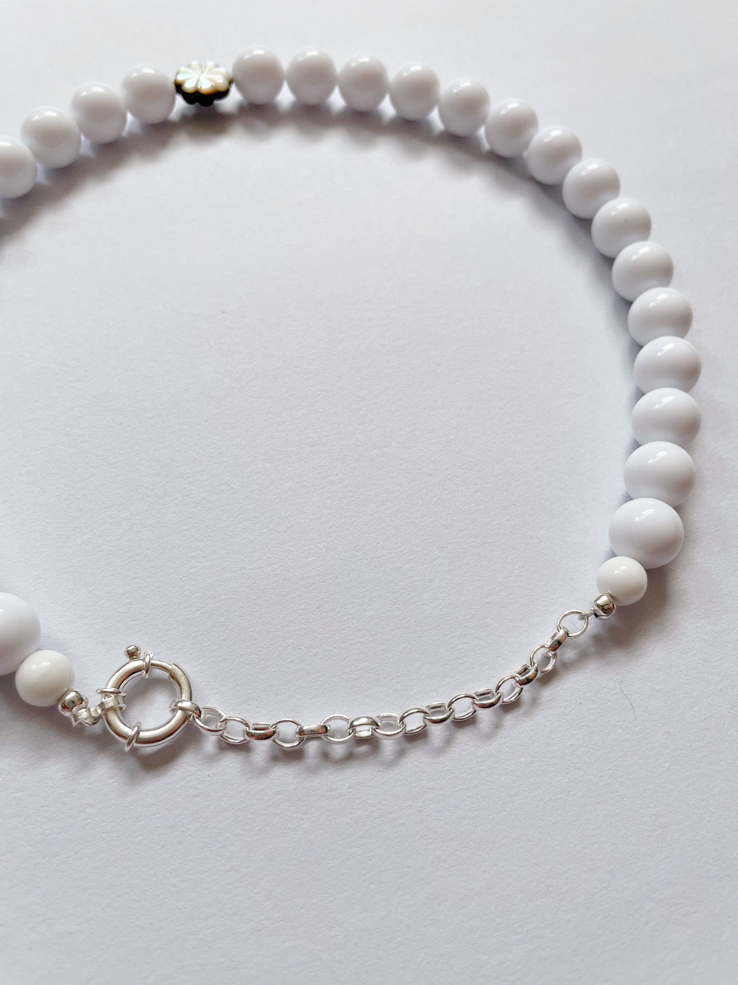 Milk White Necklace