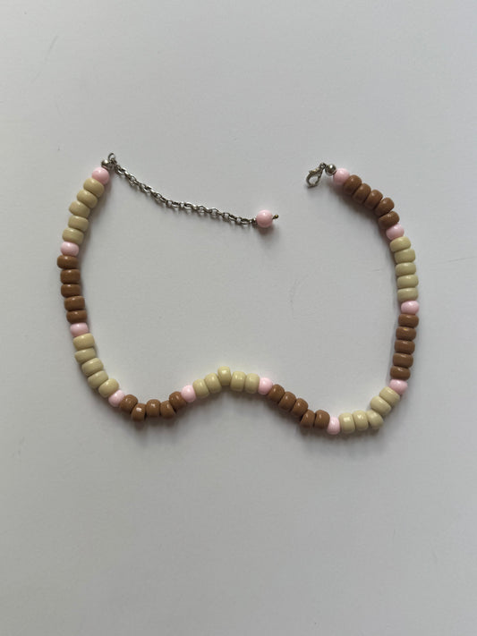 Coffee + Cream Necklace