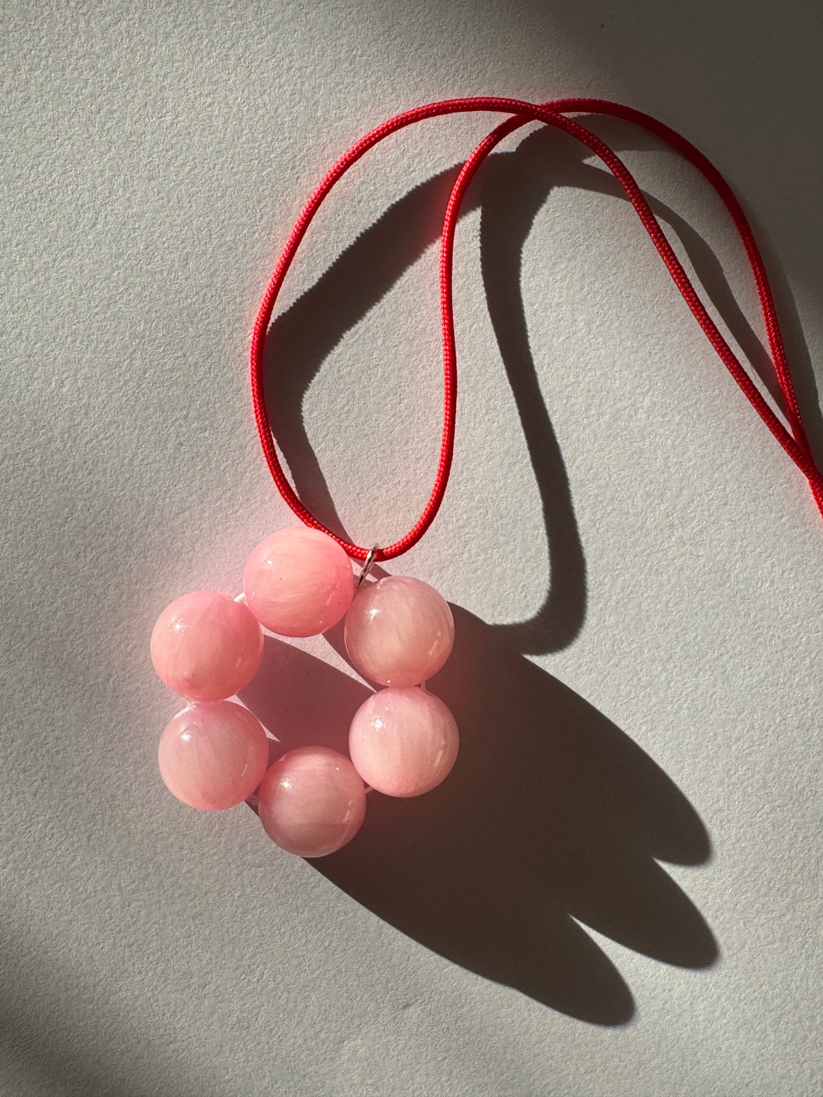 Candy Pink Petal Pendant