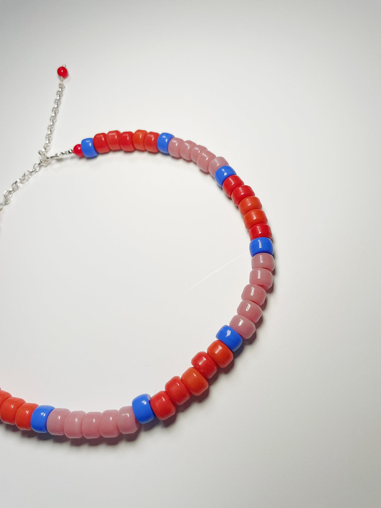 Red + Pink Necklace