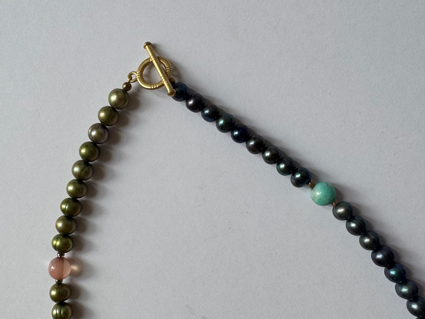 Pearl+pastel Necklace