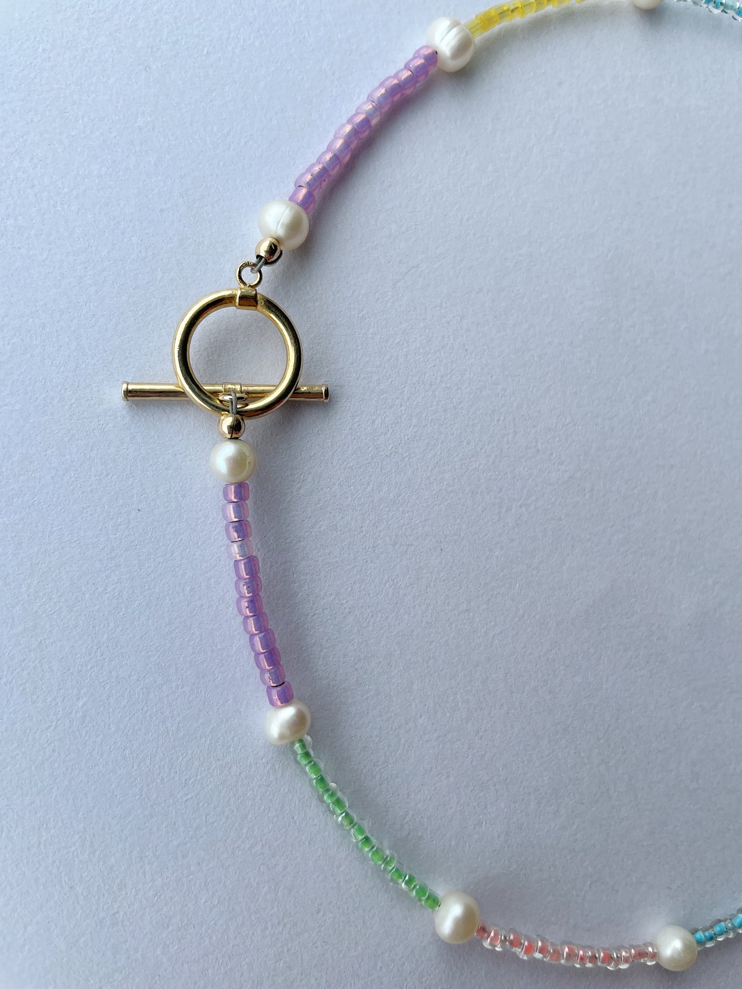 Handmade Freshwater Pearl Sundae Necklace