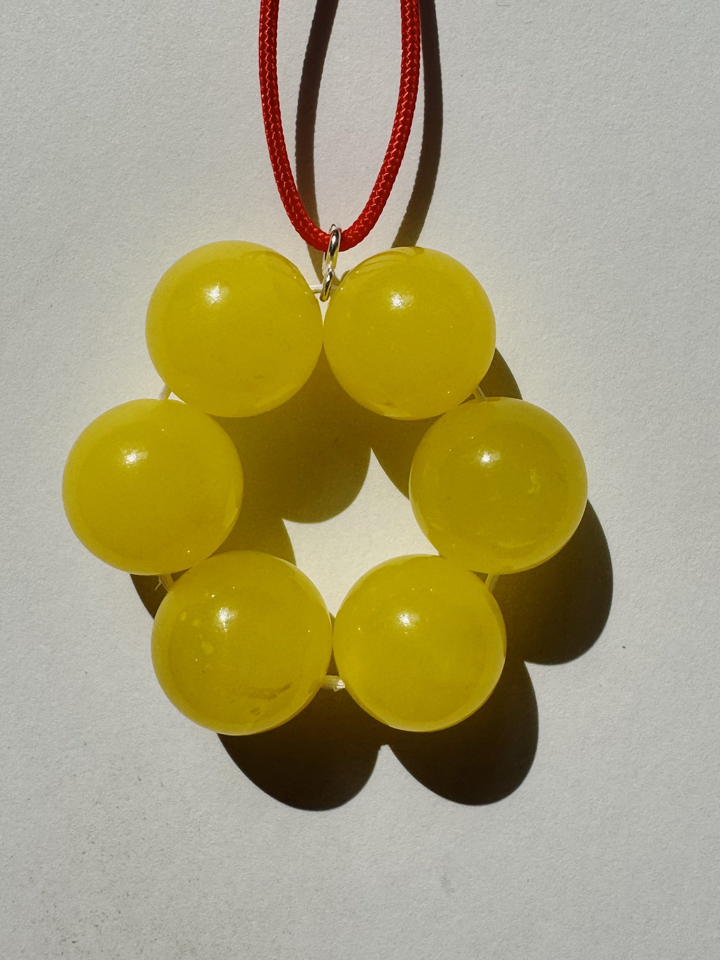 Sunshine Yellow Jade Pendant