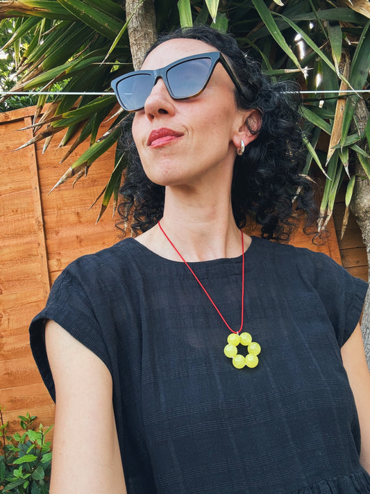 Sunshine Yellow Jade Pendant