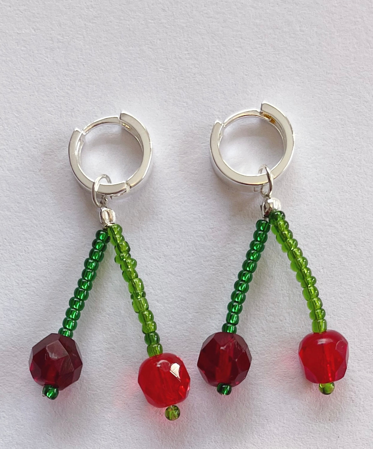 Mini Cherry Earrings