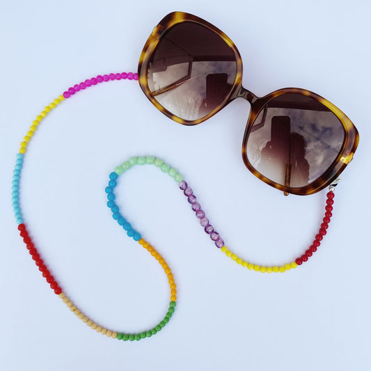 Colourful Beaded Glasses Chain
